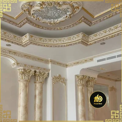 گچبری حرفه ای لوکس پروژه جدید 404